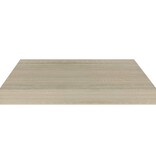 vidaXL Wandschappen zwevend 4 st 40x23x3,8 cm MDF eikenkleurig