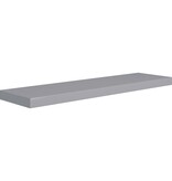 vidaXL Wandschappen zwevend 4 st 90x23,5x3,8 cm MDF grijs