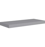 vidaXL Wandschappen zwevend 2 st 60x23,5x3,8 cm MDF grijs