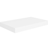 vidaXL Wandschappen zwevend 2 st 40x23x3,8 cm MDF wit