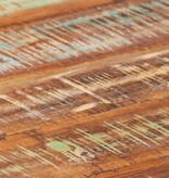 vidaXL Salontafel 68x68x30 cm massief gerecycled hout wit
