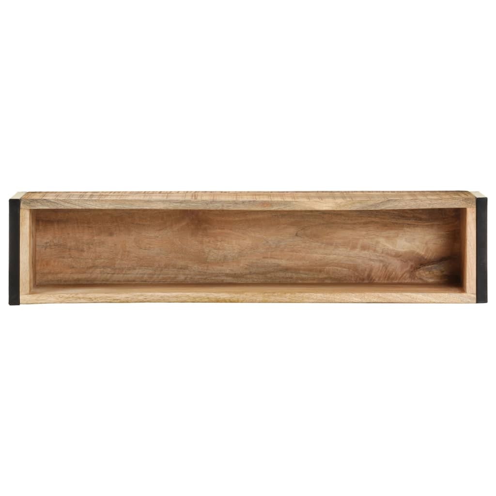 vidaXL Plantenbak 90x20x68 cm ruw mangohout