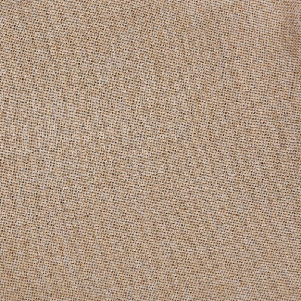 vidaXL Gordijnen linnen-look verduisterend haken 2 st 140x245 cm beige