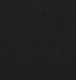 vidaXL Gordijn linnen-look verduisterend met haken 290x245 cm zwart