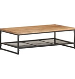 vidaXL Salontafel 110x60x35 cm massief acaciahout