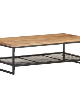 vidaXL Salontafel 110x60x35 cm massief acaciahout