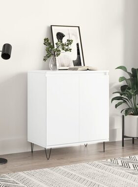 VidaXL Dressoir 60x35x70 cm bewerkt hout wit