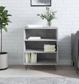 VidaXL Dressoir 57x35x70 cm bewerkt hout betongrijs