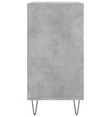 VidaXL Dressoir 57x35x70 cm bewerkt hout betongrijs