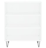 VidaXL Dressoir 57x35x70 cm bewerkt hout wit