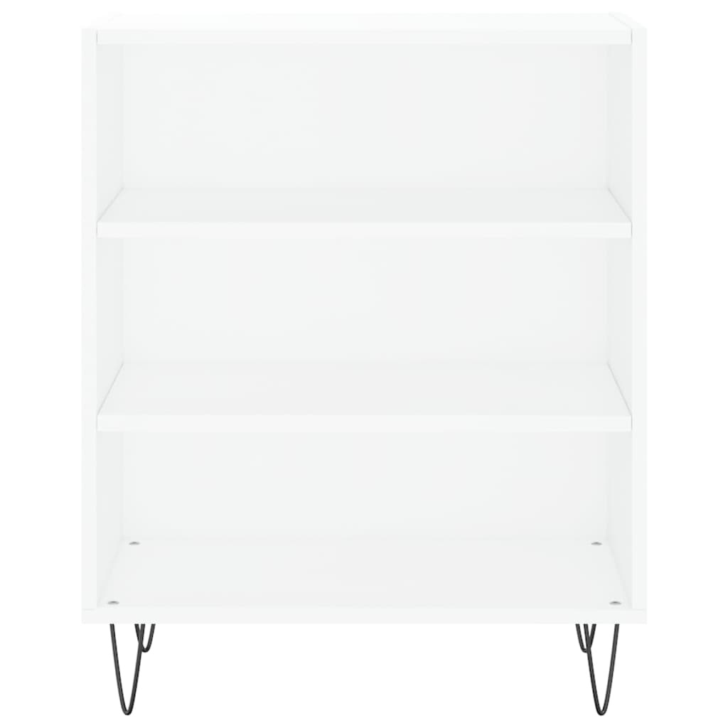 VidaXL Dressoir 57x35x70 cm bewerkt hout wit