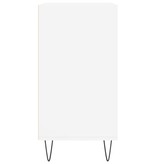 VidaXL Dressoir 57x35x70 cm bewerkt hout wit