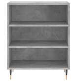 VidaXL Dressoir 57x35x70 cm bewerkt hout betongrijs