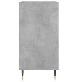 VidaXL Dressoir 57x35x70 cm bewerkt hout betongrijs