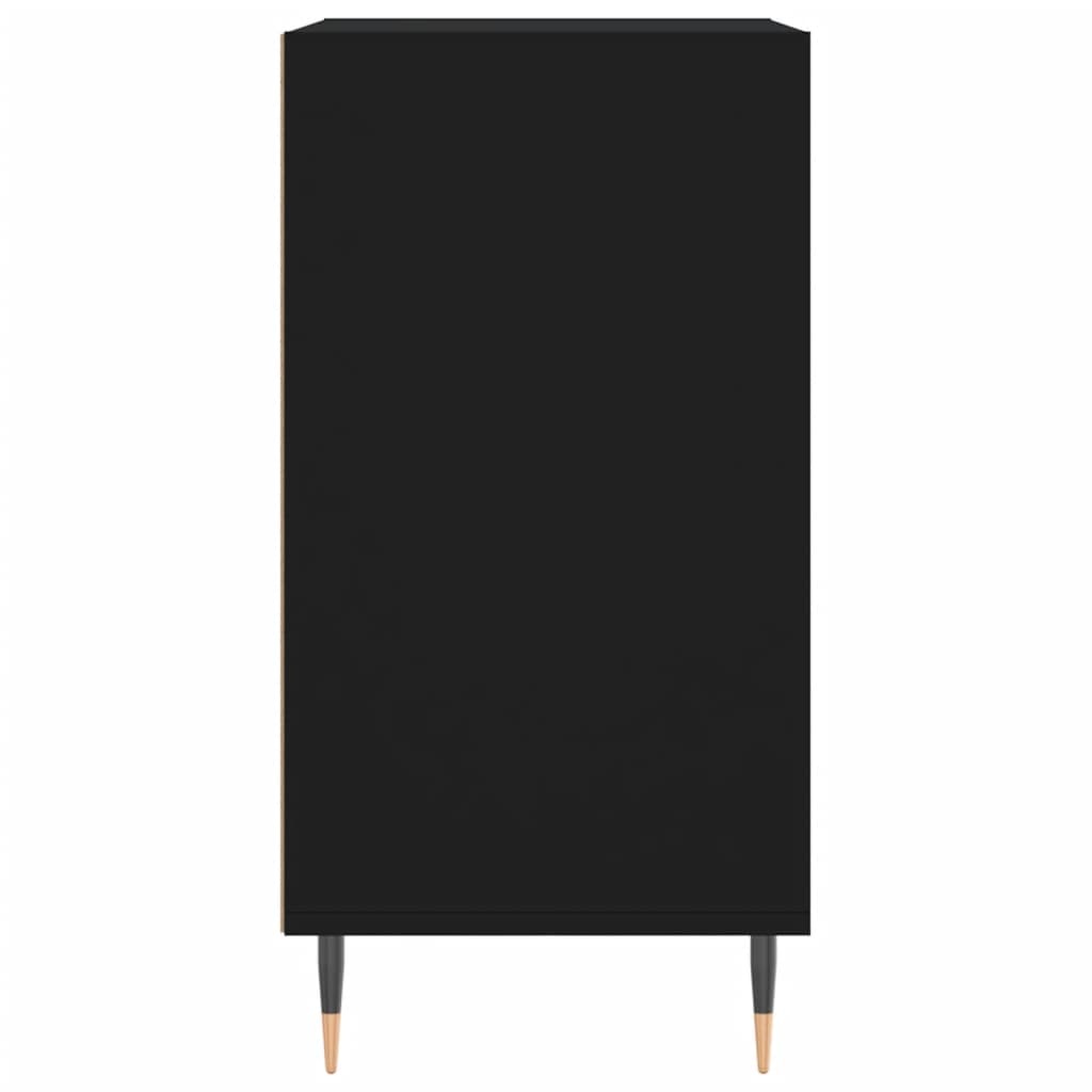 VidaXL Dressoir 57x35x70 cm bewerkt hout zwart