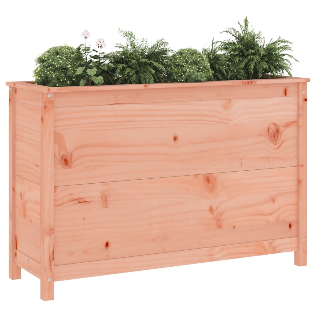 Plantenbak verhoogd 119,5x40x78 cm massief douglashout