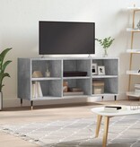 VidaXL Tv-meubel 103,5x30x50 cm bewerkt hout betongrijs