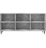 VidaXL Tv-meubel 103,5x30x50 cm bewerkt hout betongrijs