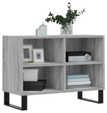 VidaXL Tv-meubel 69,5x30x50 cm bewerkt hout grijs sonoma eikenkleurig