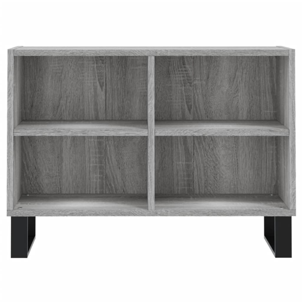 VidaXL Tv-meubel 69,5x30x50 cm bewerkt hout grijs sonoma eikenkleurig
