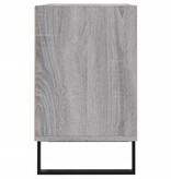 VidaXL Tv-meubel 69,5x30x50 cm bewerkt hout grijs sonoma eikenkleurig