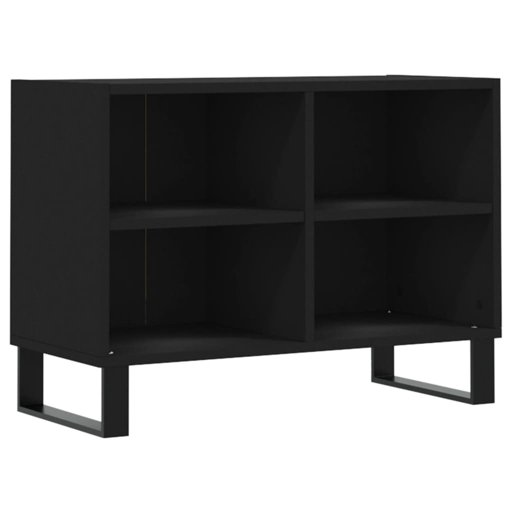 VidaXL Tv-meubel 69,5x30x50 cm bewerkt hout zwart