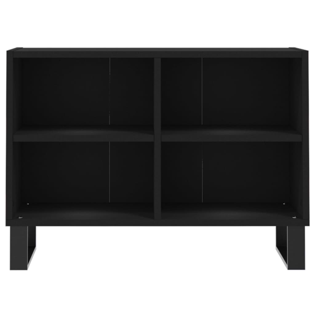 VidaXL Tv-meubel 69,5x30x50 cm bewerkt hout zwart
