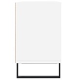 VidaXL Tv-meubel 69,5x30x50 cm bewerkt hout wit