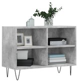 VidaXL Tv-meubel 69,5x30x50 cm bewerkt hout betongrijs