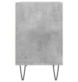 VidaXL Tv-meubel 69,5x30x50 cm bewerkt hout betongrijs