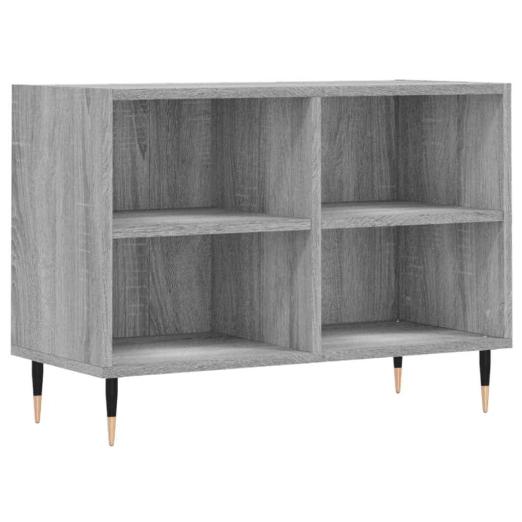 VidaXL Tv-meubel 69,5x30x50 cm bewerkt hout grijs sonoma eikenkleurig