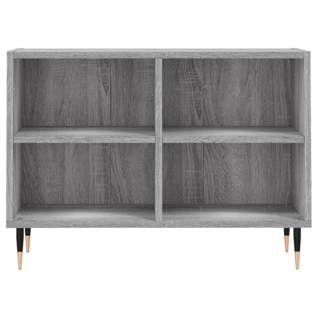VidaXL Tv-meubel 69,5x30x50 cm bewerkt hout grijs sonoma eikenkleurig