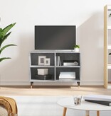 VidaXL Tv-meubel 69,5x30x50 cm bewerkt hout betongrijs