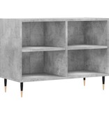 VidaXL Tv-meubel 69,5x30x50 cm bewerkt hout betongrijs