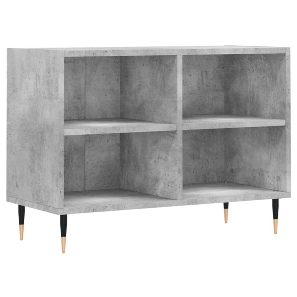 VidaXL Tv-meubel 69,5x30x50 cm bewerkt hout betongrijs