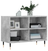 VidaXL Tv-meubel 69,5x30x50 cm bewerkt hout betongrijs