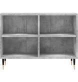 VidaXL Tv-meubel 69,5x30x50 cm bewerkt hout betongrijs