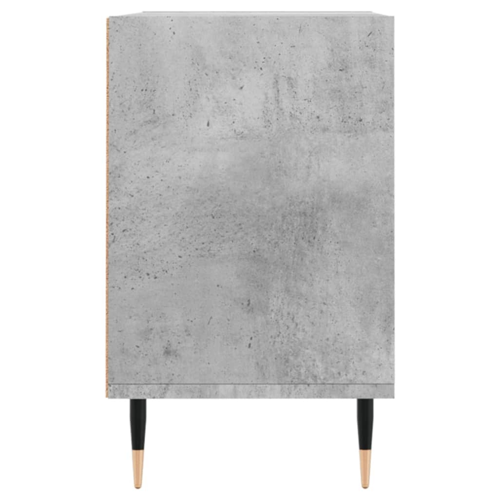 VidaXL Tv-meubel 69,5x30x50 cm bewerkt hout betongrijs