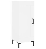 VidaXL Dressoir 34,5x34x90 cm bewerkt hout wit