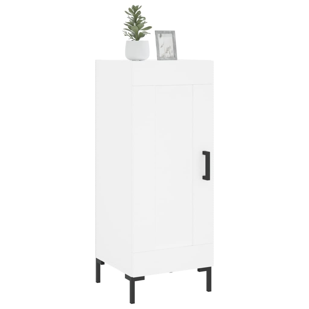 VidaXL Dressoir 34,5x34x90 cm bewerkt hout wit