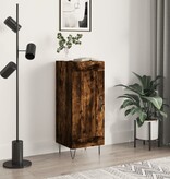VidaXL Dressoir 34,5x34x90 cm bewerkt hout gerookt eiken