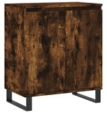 VidaXL Dressoir 60x35x70 cm bewerkt hout gerookt eikenkleurig