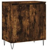 VidaXL Dressoir 60x35x70 cm bewerkt hout gerookt eikenkleurig