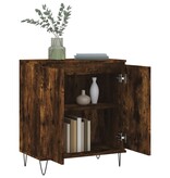 VidaXL Dressoir 60x35x70 cm bewerkt hout gerookt eikenkleurig