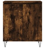 VidaXL Dressoir 60x35x70 cm bewerkt hout gerookt eikenkleurig