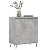 VidaXL Dressoir 60x35x70 cm bewerkt hout betongrijs