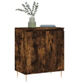 VidaXL Dressoir 60x35x70 cm bewerkt hout gerookt eikenkleurig