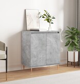 VidaXL Dressoir 60x35x70 cm bewerkt hout betongrijs