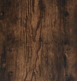 vidaXL Salontafel 60x60x40 cm bewerkt hout gerookt eikenkleurig