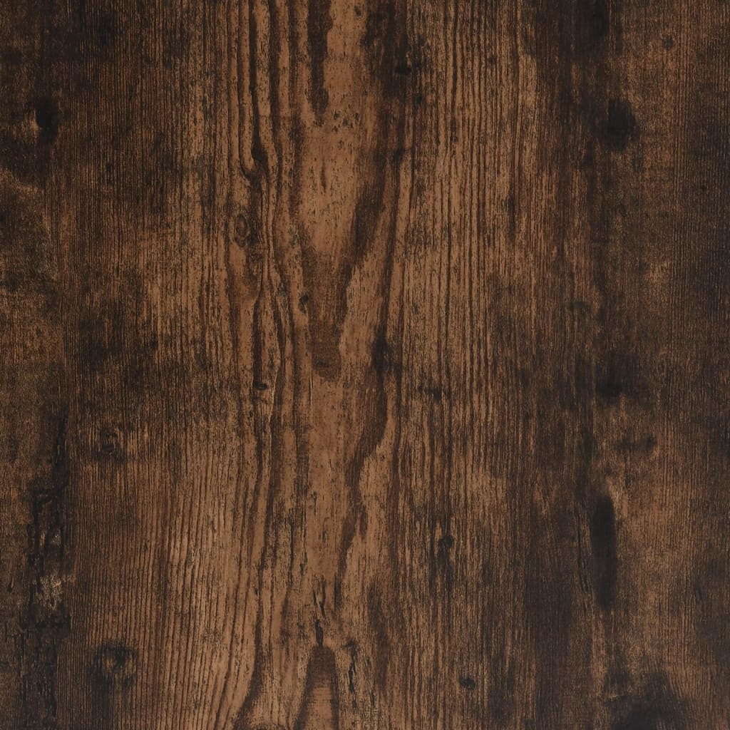vidaXL Salontafel 60x60x40 cm bewerkt hout gerookt eikenkleurig